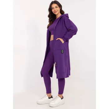 Sada EM KMPL 851.86P tmavě fialová jedna velikost