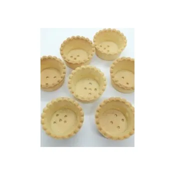 Jednorázové nádobí Košíček Tartellette světlý 4,4 cm 250 ks