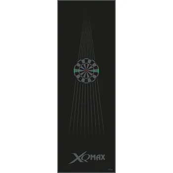Příslušenství pro šipky Podložka/koberec na šipky XQ MAX DART MAT DESIGNED 80 cm černo-šedá
