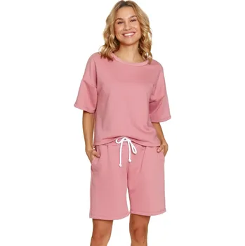 Italian Fashion Dámský domácí komplet Doctor Nap DRS.7220 Pink S Růžová