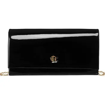 Rovicky Černé dámské lakované psaníčko R-XS023 Velikost: ONE SIZE