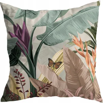 Polštář POVLEČENÍ NA DEKORAČNÍ POLŠTÁŘEK 50x50 CM - JASNĚ ZELENÁ 157