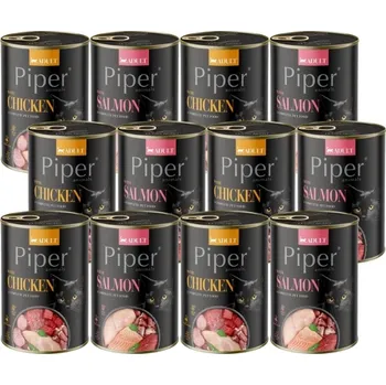 Krmivo pro kočku DOLINA NOTECI Piper pro kočky Mix příchutí 12x400g