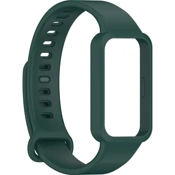 Řemínek na hodinky Silikonový řemínek Ricardo (pro Xiaomi Mi Band 9 Active), zelený