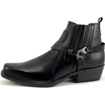 Selma westernové boty na motorku, na koně 412 black, velikost 42