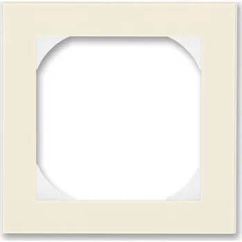 vypínač a zásuvka Rámeček jednonásobný, s otvorem 55×55 ABB Levit 3901H-A05510 17 slonová kost / bílá