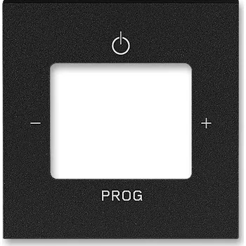 vypínač Kryt zesilovače s tunerem ABB Levit M 3299H-A40200 63 onyx