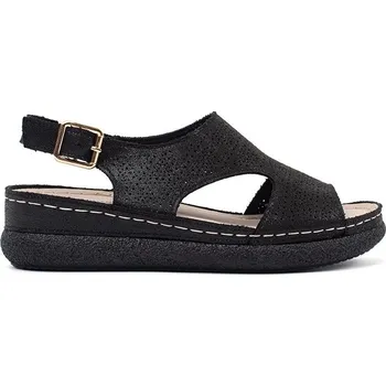 Dámské sandále Goodin Luxusní sandály černé dámské na platformě 37