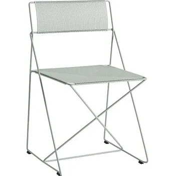 Jídelní židle Židle Hay X-Line Chair Outdoor světle zelená rám světle zelený