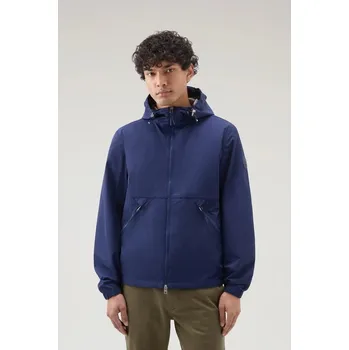BUNDA WOOLRICH CRINKLE WINDBREAKER MARITIME BLUE