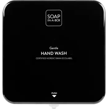 Dávkovač mýdla Lesklý černý dávkovač mýdla Soap-In-A-Box
