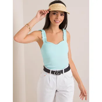 Dámský mintový top RV-TP-5585.60-mint Velikost: L