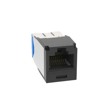 Patch panel CJ6X88TGBL Modul MINI-COM TX PLUS UTP, RJ45, kat. 6A 10G, černý