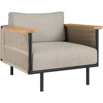 Křeslo Křeslo Ethnicraft Corbey Outdoor Lounge Chair béžové