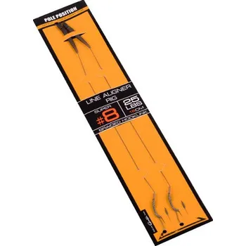 Pole Position - Návazec Line aligner rig - 19cm 25lb vel.6 bal.2ks