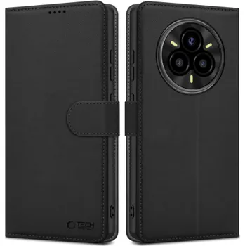 Pouzdro na mobilní telefon Tech-Protect | Tech-Protect Wallet knížkové pouzdro na Realme 14 Pro 5G, černé