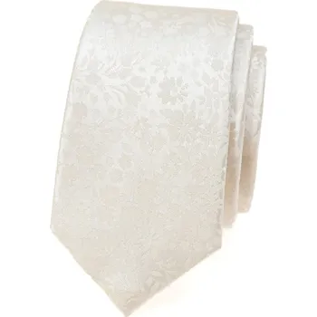 Kravata Avantgard Kravata SLIM LUX smetanová 571-22434