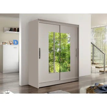 Šatní skříň Šatní skříň s posuvnými dveřmi Presto III, Barva: kašmír, Osvětlení: bez osvětlení MIRJAN 5903211404795