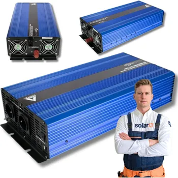 Měnič napětí Měnič Napětí AZO Digital měnič napětí napětí 24 VDC / 230 VAC SINUS IPS-6000S 6000W