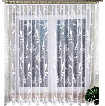 záclona vzor 044204 bílá 180 cm