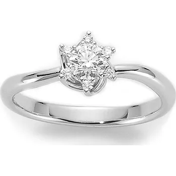 Prsten Prsten z bílého zlata s diamanty LID5182008S