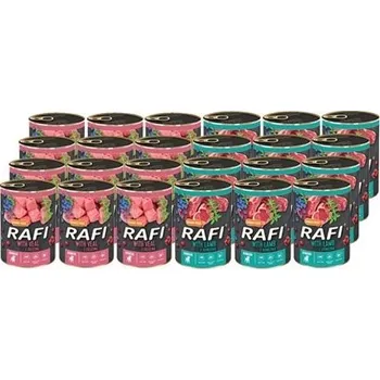 Krmivo pro psa DOLINA NOTECI Rafi junior mix příchutí 24x400g