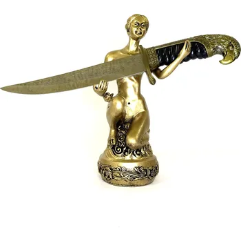 Sběratelství DÝKA S HLAVOU ORLA A FIGUROU ŽENY