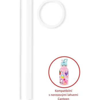 dětská jídelní sada SKIP HOP Slámky náhradní na lahev nerezové 2ks