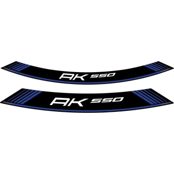 Linka na ráfek PUIG AK550 9630A modrá linky na ráfek - sada 8ks 9630A