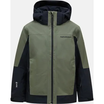 BUNDA PEAK PERFORMANCE JR RIDER TECH INSULATED JACKET PINE NEEDLE