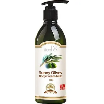 Tělové mléko Krémové tělové mléko „Slunečné olivy“