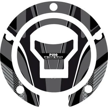 Ochranné nálepky na víčko nádrže PUIG RADIKAL 7572U šedá HONDA PCX 125 2019-2019