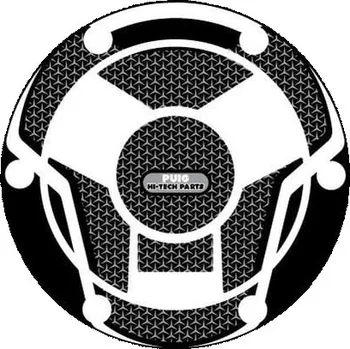 Ochranné nálepky na víčko nádrže PUIG NAKED 8980U šedá TRIUMPH Street Triple 675 2017-2017