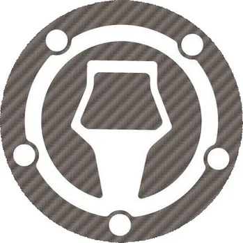 Ochranné nálepky na víčko nádrže PUIG X-TREME 9610C karbonový vzhled 9610C