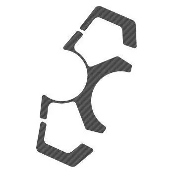 Ochranné nálepky na "brýle" PUIG X-TREME 9627C karbonový vzhled 9627C