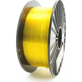 3D tisk Filament F3D PET-G 1.75mm Transparentní Žlutá Průhledná Žlutá 1kg
