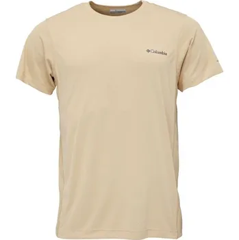 Pánské triko Columbia ZERO RULES LIGHT SS GRAPHIC CREW L Žlutá, Tmavě modrá