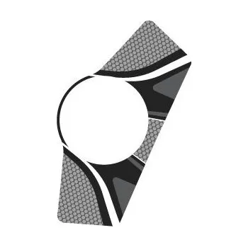 Ochranné nálepky na "brýle" PUIG RADIKAL 9404U šedá KAWASAKI Z 1000 2011-2019