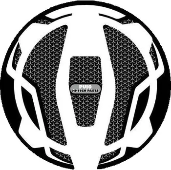 Ochranné nálepky na víčko nádrže PUIG NAKED 9361U šedá KAWASAKI Ninja 650 K 2017-2018