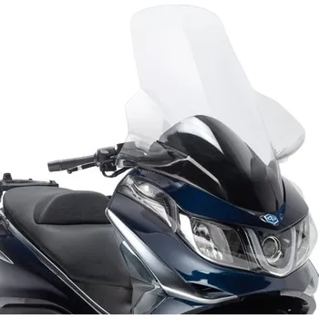 KD5604ST čiré plexi, KAPPA PIAGGIO/VESPA X10 500 ie Executive ABS 2012-2013