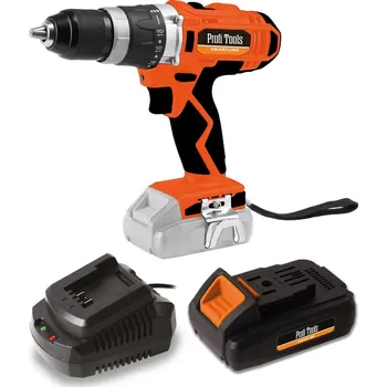 Profi Tools AKU příklepová vrtačka/šroubovák J0Z-KT04-18 - set