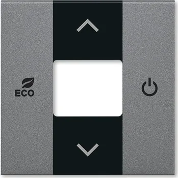 Termostat Kryt pro termostat prostorový ABB Levit M 6220H-A03000 69 ocelová