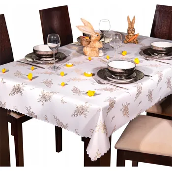 ubrus UBRUS Vánoční 120x180 Velikonoce Velikonoční zlatý dekorace VZ3