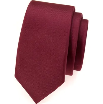 Kravata Avantgard Kravata SLIM bordó mat 551-7054