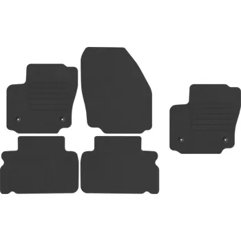 autokoberec Kobercové rohožky Edecor velurové 5 ks