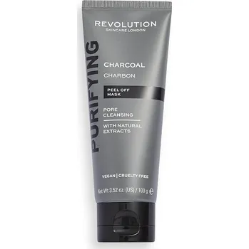 Pleťová maska Revolution Skincare Pore Cleansing Charcoal Peel Off Mask 100 g