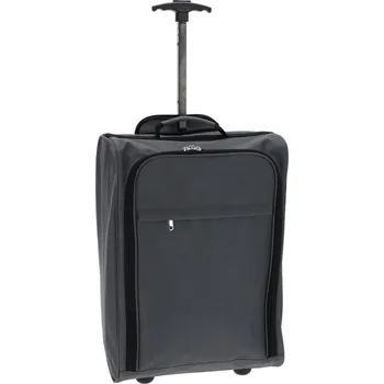 Proworld Příruční kufr na kolečkách do letadla 30 l šedá + DÁREK