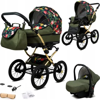 Kočárek Dětský kočárek 3v1 BabyLux Margaret