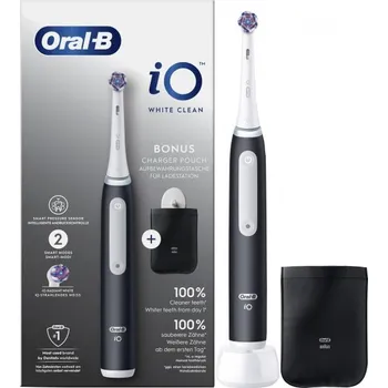 Elektrický zubní kartáček Elektrický zubní kartáček Oral-B iO White Clean Black