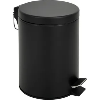 Odpadkový koš TORO Koš na odpadky černý 3 l